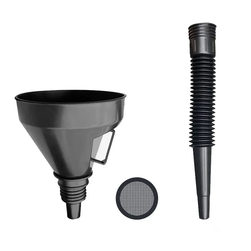 Corong Minyak Bensin Wide Funnel 13.5cm dengan Selang 7