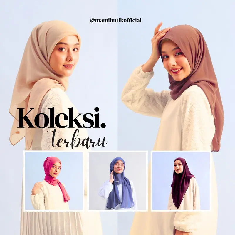 Wafiyya Series Mamibutik - Hijab Pashmina 2