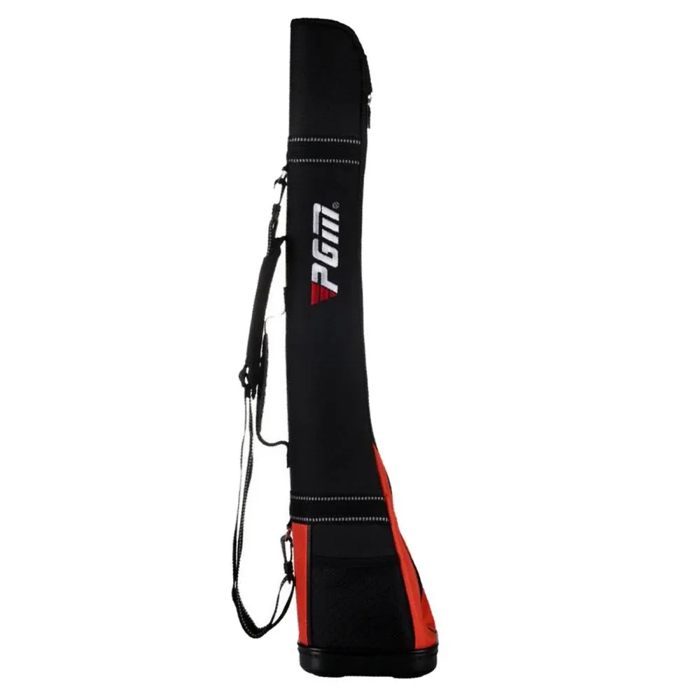 Nylon Golf Club Case Sunday Bag for 4-5 Clubs 79x12x17cm Golfer Putter Carrier Carrying Pack Holder with Detachable Strap