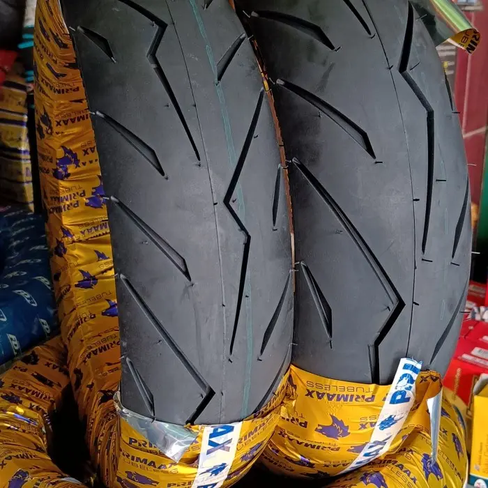 BAN MOTOR RING 12 PRIMAX SK03 100/90-12 & 110/90-12 TUBELES MODEL PIRELLI  BAN MOTOR SCOOPY,FREEGO Motorcycle