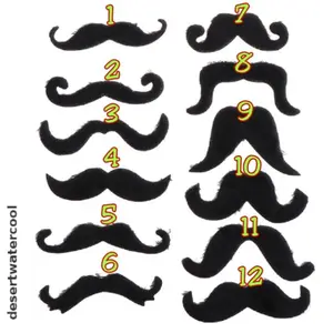 FRE ONGKIR Mainan Kumis Besar Hitam
