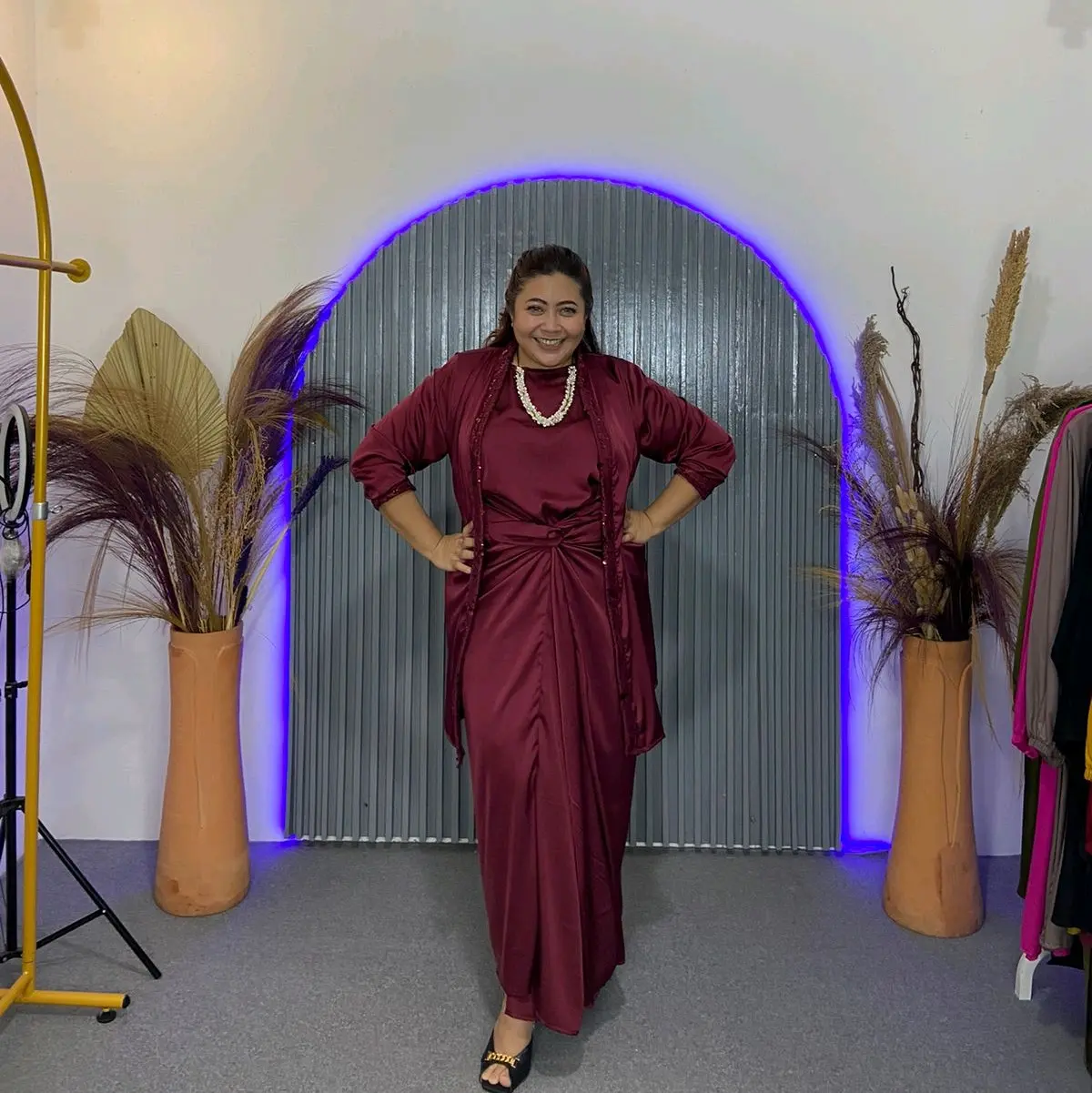 Dress Fortuna Lilit Silk By Shaqueena Collection