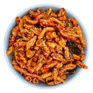 usus crispy pedas daun jeruk 250gram / bisa request level kepedasan Food Snacks