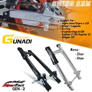 Swing Arm Super Track Gen 2 Non Stabilizer Grand Legenda Supra X 110  Vega R ZR Shogun Rx King Rx Z Kharisma Force 1 Supra 125 Jupiter MX
