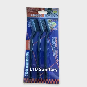 Sikat Gigi Kawat KUNINGAN Brush FREED 3 IN 1 / Sikat Kuning Nylon MURAH BAGUS FREED