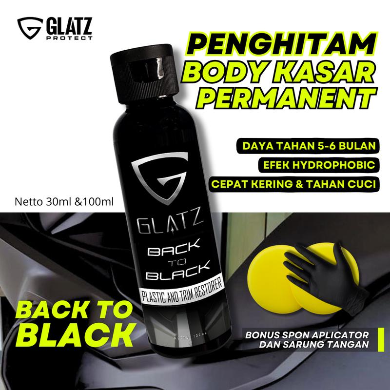 Product Introduction of Penghitam Body Motor Mobil Permanen Glatz Back to Black Car 1