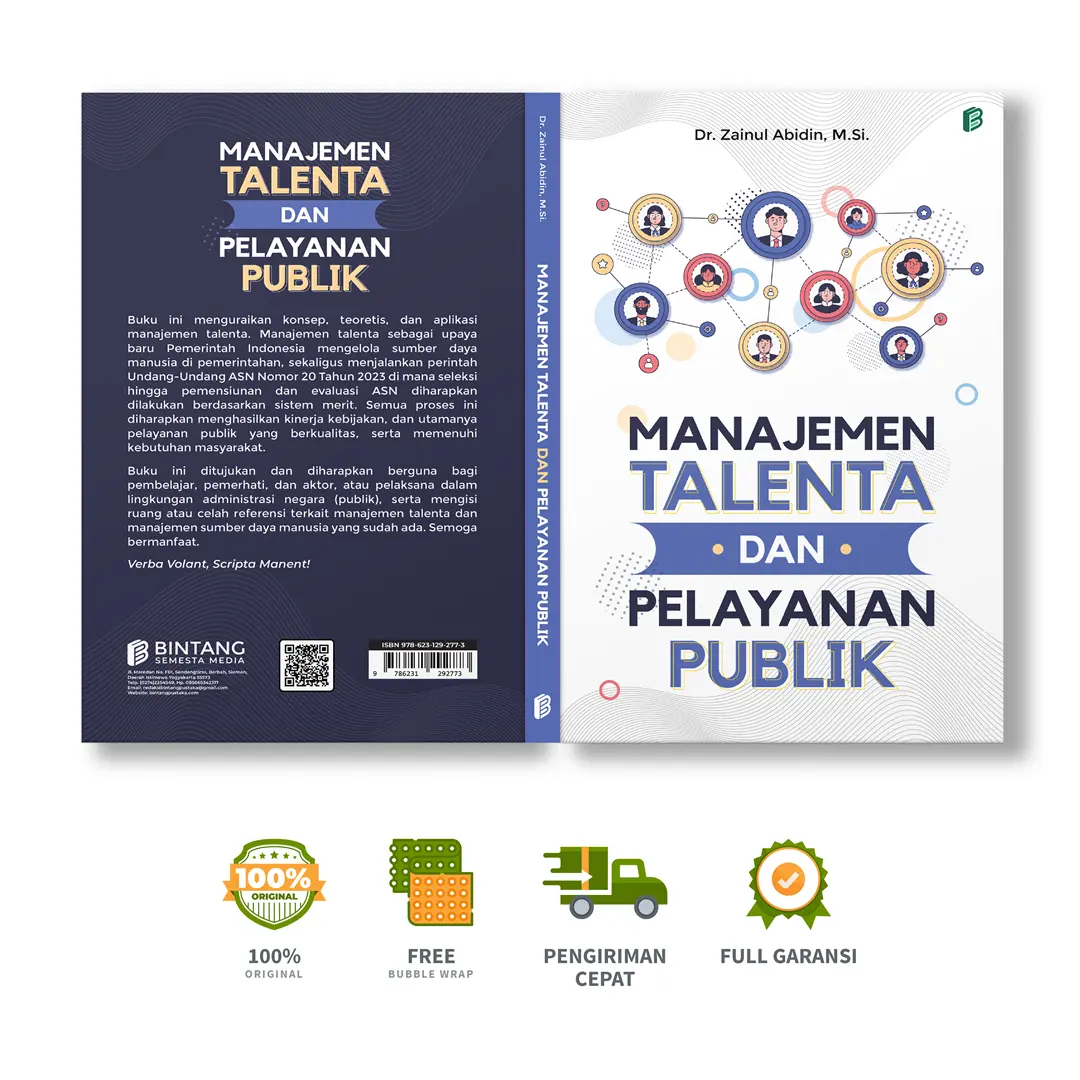 Manajemen Talenta dan Pelayanan Publik - Dr. Zainul Abidin, M.Si.