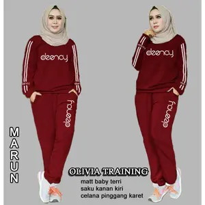 Olivia Training - Logo Smile (LS) - Ukuran M-3XL - Matt Baby Terri