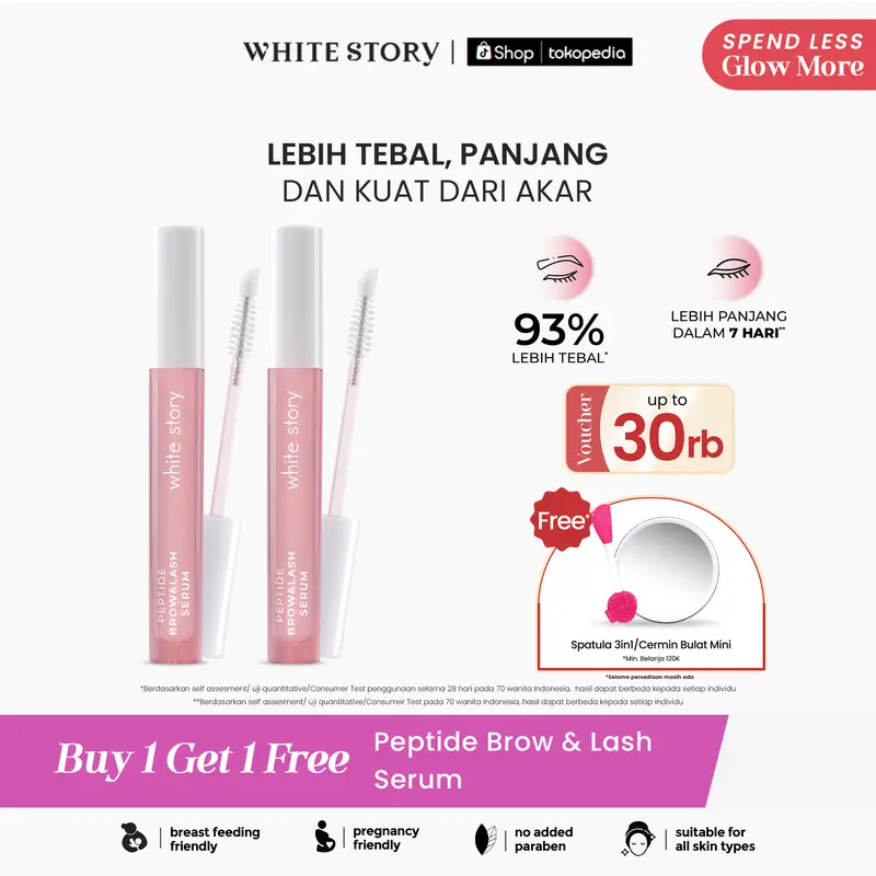 [BUY 1 GET 1 FREE] White Story Peptide Brow & Lash Serum 0