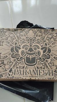 Product Review of Paramesti Tshirts Kaos Jawa Ndugal Kwarisan Budaya Wayang Pria Pramesti Distro Cewek Cowok Manual Plastisol Cotton Combed 24s Terbaru Jumbo Estetik Kekinian Unik Viral Keren Bergaransi XXL Autentik Kata kata Filosofi Pitutur Otentik Original Terlaris from M**m 1