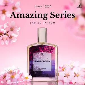 (BPOM) NEW DVARA 50ml AMAZING SERIES DENGAN AROMA YANG ELEGAN DAN BOX MEWAH TAHAN LAMA PARFUM UNISEX COWOK CEWEK PRIA WANITA