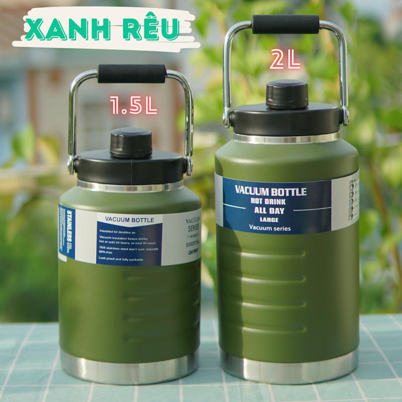 Bình Giữ Nhiệt INOX 304 2000ml/1500ml - Giữ Nhiệt Lâu