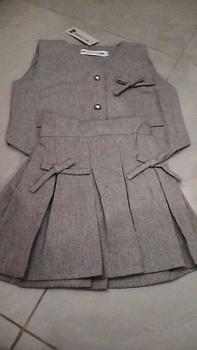 Product Review of { Calibrary } Jennie Set 1 - 4 tahun | One Set Vest and skirt | setelan anak perempuan | Fashion anak perempuan | setelan Rok anak perempuan from i**y 0