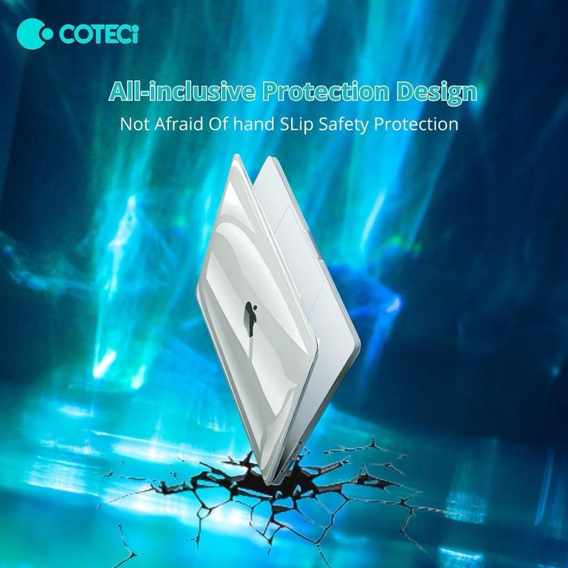 Case crystal shell macbook air case transparant cover macbook pro m1 m2 m3 13 14 15 16inch Laptop 2