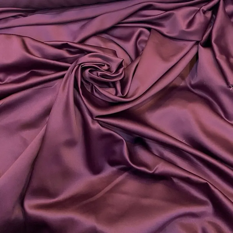 Satin Cavali Polos Bahan Satin Premium Bergendy Motif Polos Lebar 1.50m Harga Per Setengah Meter Gown Kebaya Baju Pesta Bridesmaid
