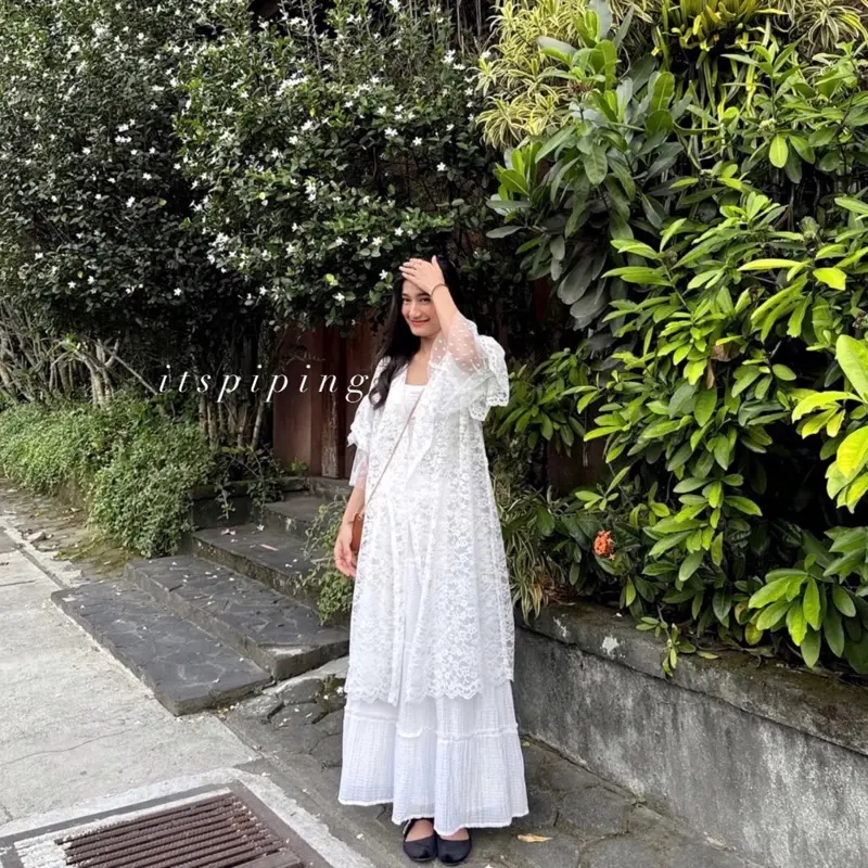 AKSA VEST BRUKAT | Vest Brukat Vintage | Outer Brukat | Baju Kondangan 0
