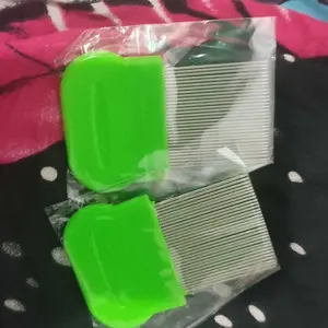 KIOS SERBA - SISIR KUTU SERIT KUTU PENDEK MULTIFUNGSI PEMBASMI KUTU DAN KETOMBE MATERIAL LOGAM RAPAT