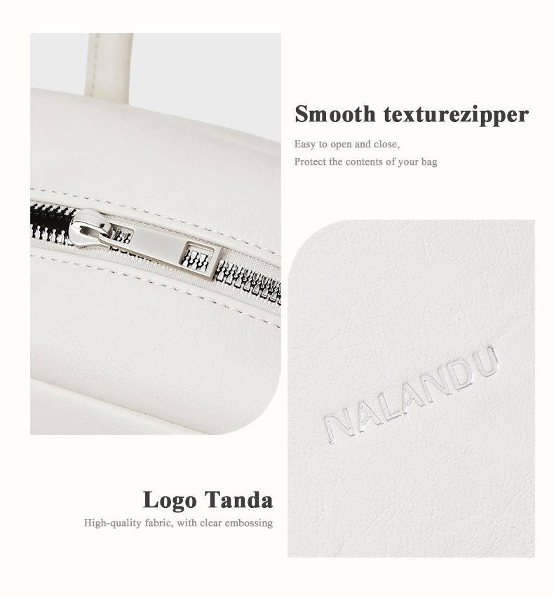 【Gia Bag】NALANDU Tas Selempang Wanita Elegan Fashion Sling Bag Bahu Cewek Kekinian Kulit OOTD Tampil Mewah