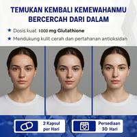 Gambar Glutathione + Kolagen menghambat produksi melanin, memudarkan flek, memperbaiki anti penuaan, mengurangi risiko rambut rontok, dan mendorong perbaikan jaringan dari Pure By Nature Wellness Kab. Tangerang 4 Tokopedia
