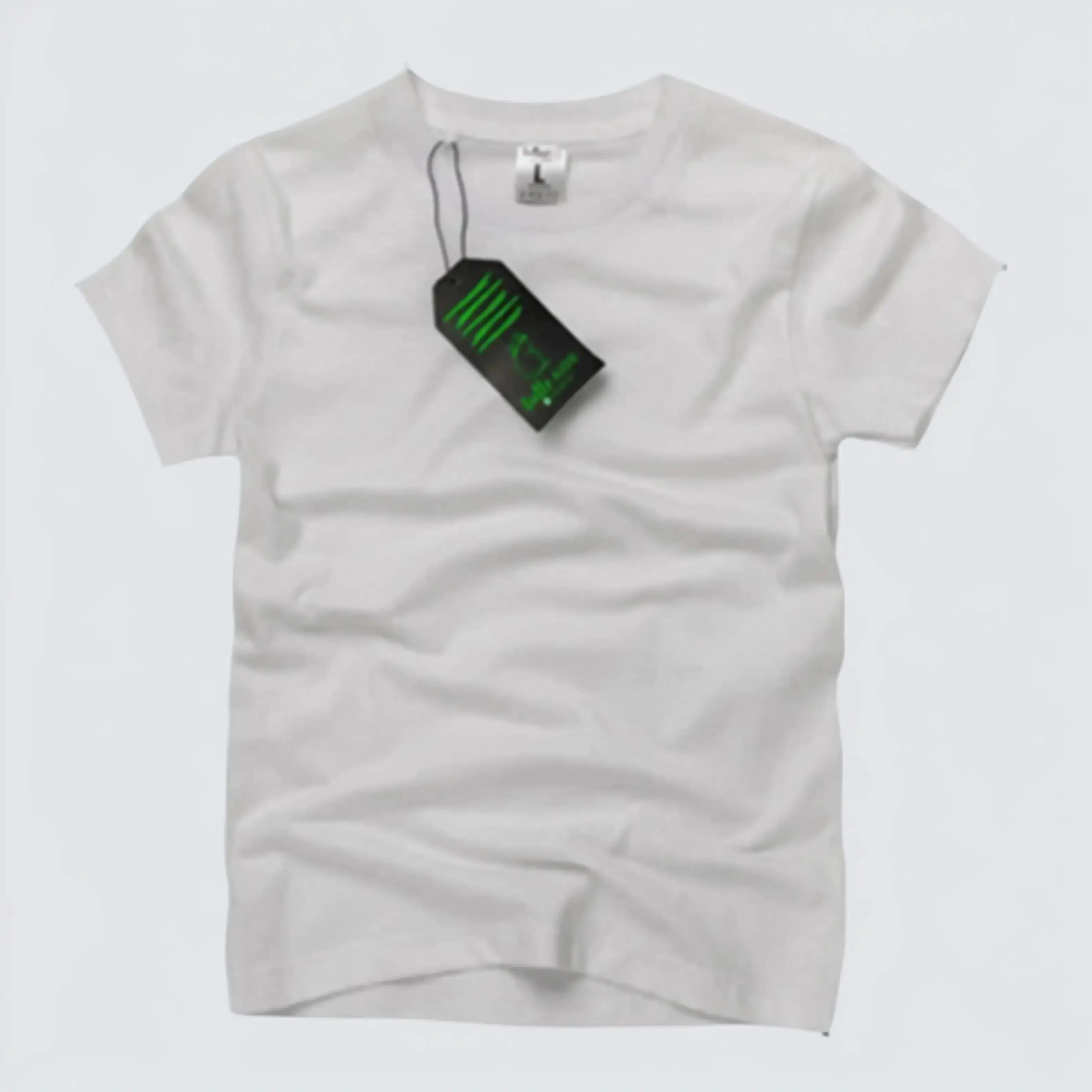 Kaos Polos Anak Lutte Kids Bahan Katun Warna Putih Baju Fashion