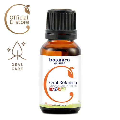 Oral Botanica Kids Organic Liquid Toothpaste  - for Prevent Cavity, Mouth Cleaning and Gum Protection