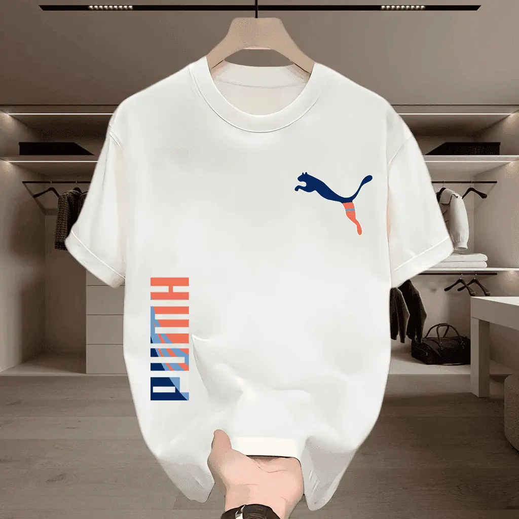 Kaos pakaian jalanan dengan cetakan, kaos fashion yang cocok untuk pria dan wanita muda, pakaian pria, bahan atasan yang nyaman, unisex