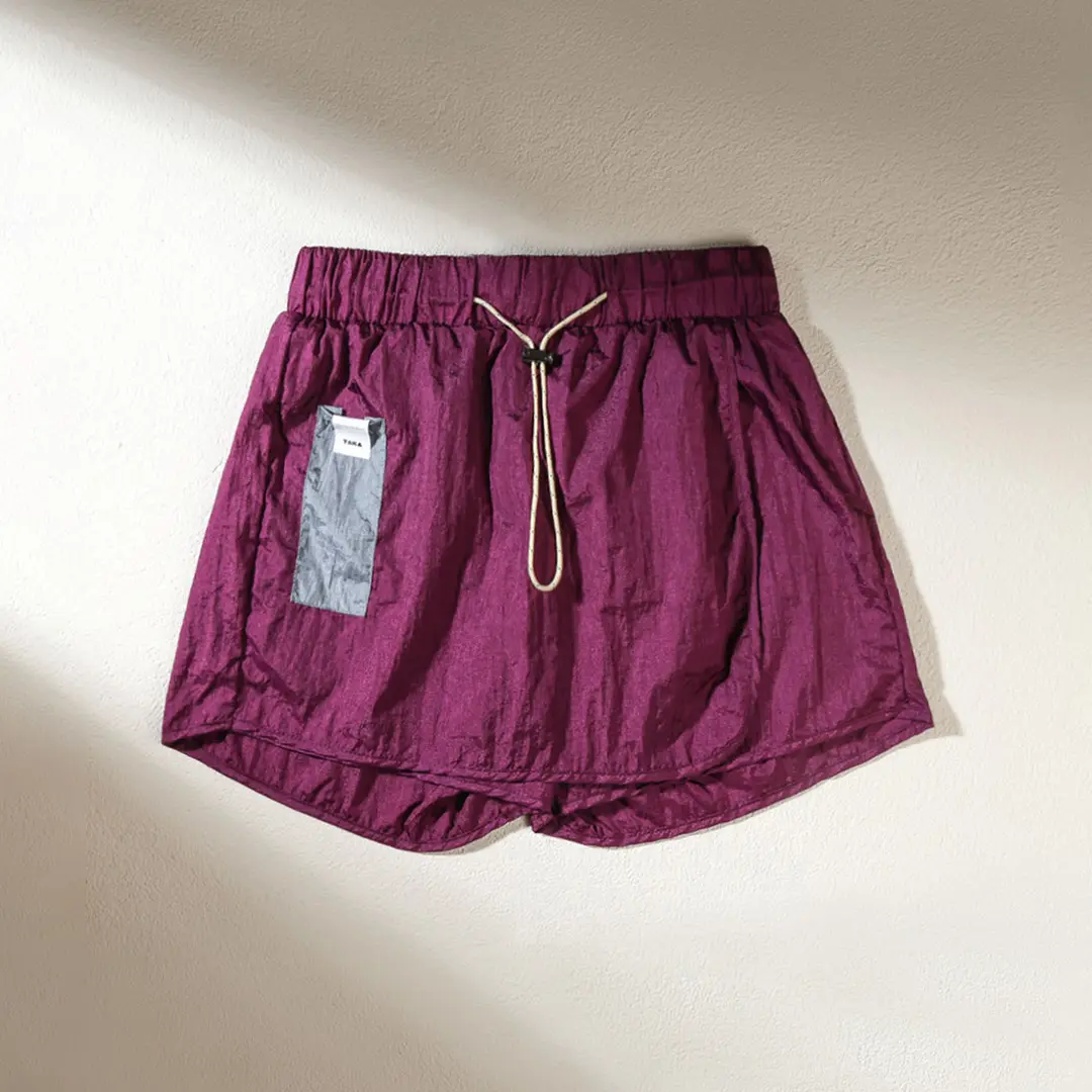 Taka Craft - Buggy Nylon Skorts Burgundy