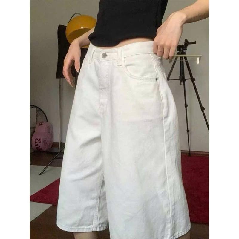Quần Ngố Bò Thêu Ngựaa. Chất Bò Mềm Mại Đứng Form Size SML - Lựa Chọn Hoàn Hảo Cho Phong Cách Trẻ Trung Năng Động Cá Tính- Top Quần Jean Nữ 2