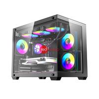 Gambar darkFlash B275 PRO Panoramic M-ATX Casing PC (6x ARGB FAN) dari Redcomp Kota Administrasi Jakarta Pusat 1 Tokopedia