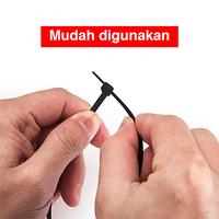 Gambar Kenmaster Cable Ties 3 x 10cm x 100 Pcs - Black + White ( 2 Pack ) - BUND-0031 dari Kenmaster Official Store Kota Administrasi Jakarta Utara 2 Tokopedia