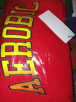 Product Review of kaos aerobik baju atasan olahraga wanita terbaru kaos olahraga wanita kaos senam zumba atasan olah raga kaos aerobic katun combad 30s gold series Sport from L** y** 0