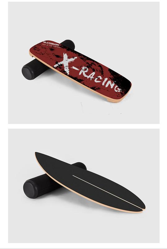 Product Introduction of Maple balance board roller yoga board wooden board home fitness sensory system beginner ski training equipment manufacturer 16