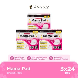 Dacco Mama Pad 3D Isi 24Pcs - Triple Pack