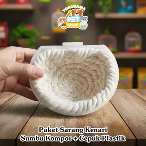 Paket Sarang Kenari Sumbu Kompor + Cepuk Plastik ELITE SONG