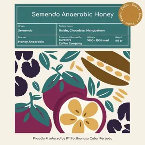 Semendo Anaerobic Honey 150 gram - Biji Kopi - Kopi Arabika by FORTH Coffee Co.