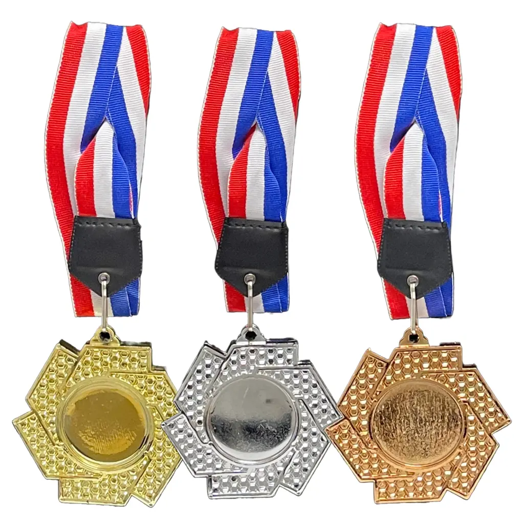 Plastic Hanging Medal EP-MP357 with Ribbon.