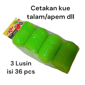 Cetakan Kue Talam Atau Bugis Isi 36 Pcs Food Grade Cetakan puding Kue Mangkok kecil