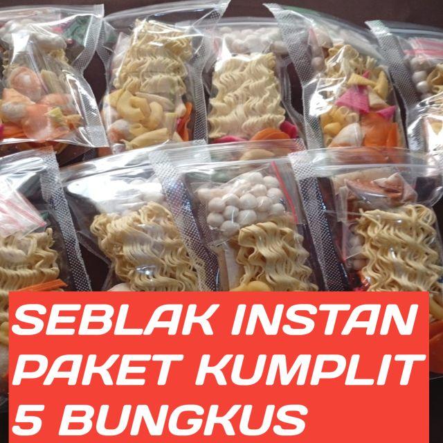 Product Introduction of paket 5 bungkus seblak instan mini  khas garut Food makanan pedas food instan Masakan 8