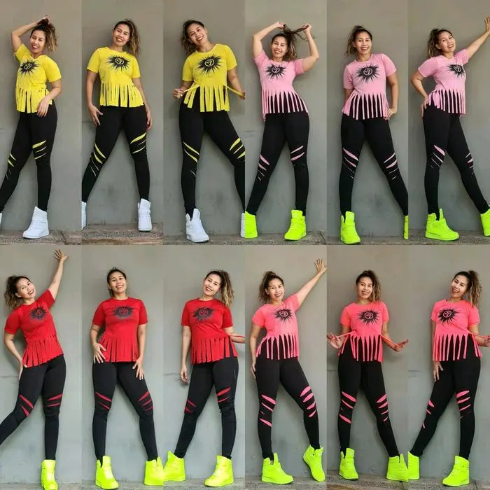 setelan olahraga dance/ aerobic / gym/ fitness b Baju zumba Sport