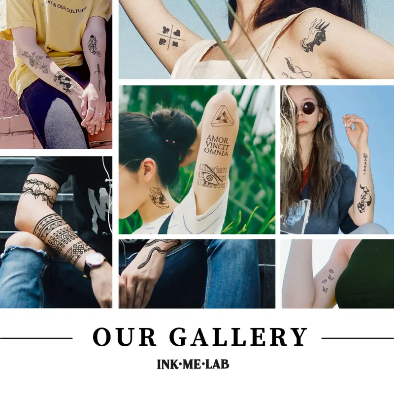Fruit Ink Tatto Oldschool 1 By Inkmelab - Tato Temporer Bertahan 2-3 Minggu 4