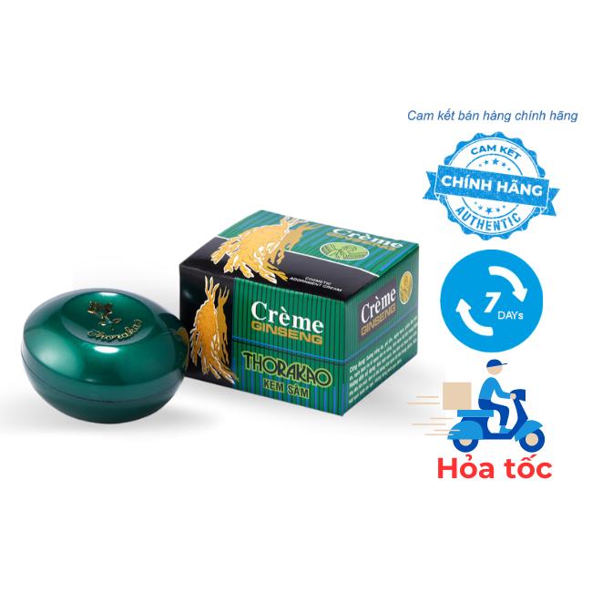 Kem Sâm Dưỡng Trắng Da Thorakao 7g Thorakao giúp trắng da, giữ ẩm, giảm lão hóa…