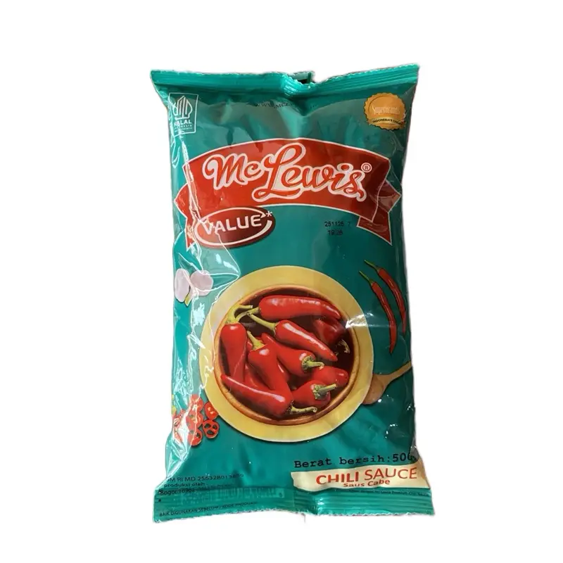 Mc Lewis Saus Cabe Saos Cabe Chili Sauce 500g Pedas