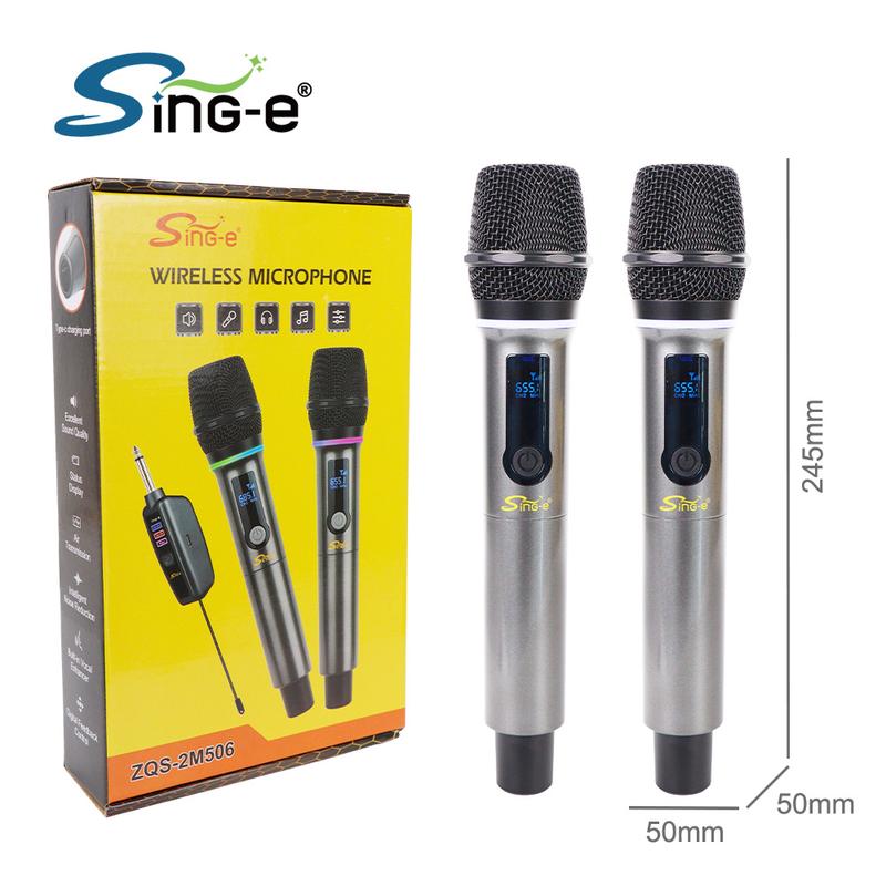 Micro không dây đa chức năng U phân đoạn một kéo hai reverb ngoài trời ktv dành riêng cho ca hát tại nhà