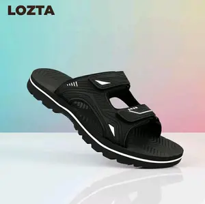 LOZTA Sandal Cowok Dewasa Slop Karet Empuk Trekking 01 Series Sendal Pria Jepit