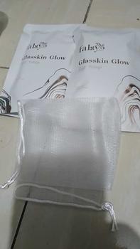 Product Review of (GET 2 PCS) Sabun Glasskin Glow Bar Soap by The Falsya Beauty Pencerah Membersihkan Memudarkan Kotoran Kulit Hitam dan Kusam Perawatan Mencerahkan Punggung Tangan from ** ** ** ** 0
