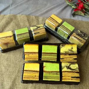 Paket kue spikue premium 3 rasa (pandan,prunes,original) isi 3 potong (uk 5cm per potong) premium tanpa terigu