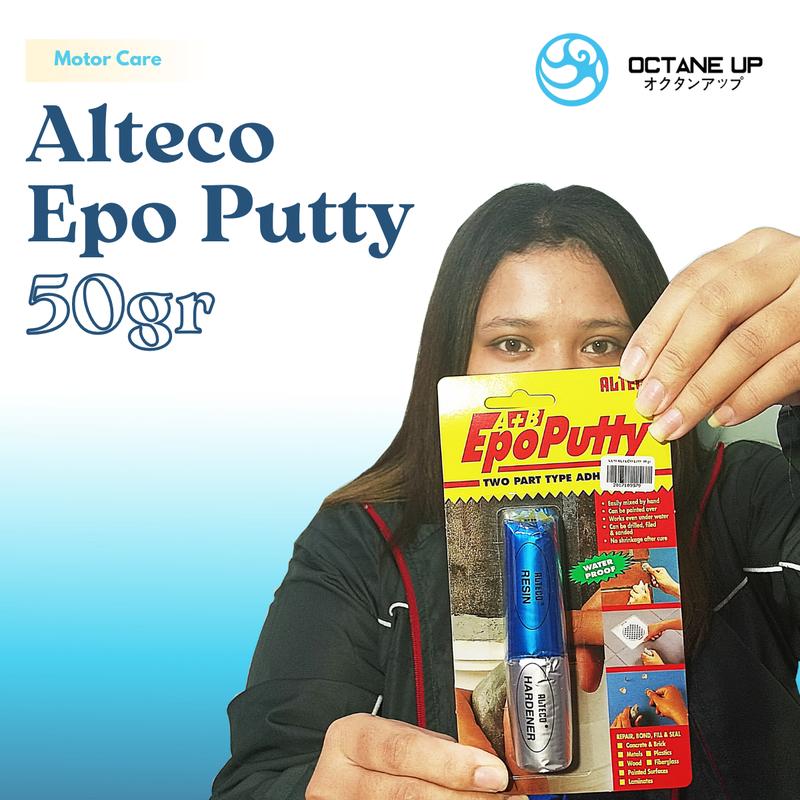 Product Introduction of Lem Alteco Epo Putty 50gram untuk Beton, Fiberglass, Logam, PVC, Plastik, Kayu, dan Akuarium 1