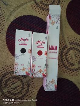 Product Review of NUFA HENNA KUKU INAIKUKU HENNAKUKU KUTEK HENNA Black Brown Cherry Maroon from A**️ 0