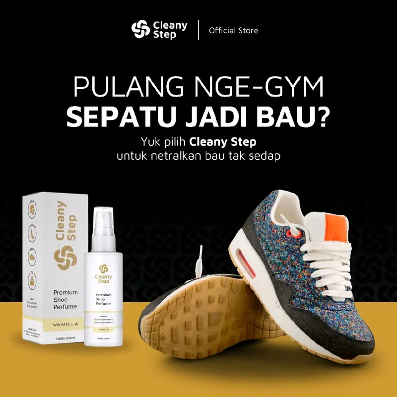 Dapat 2 Pcs Parfum Sepatu Cleany Step Parfum dan Pewangi Sepatu, Helm, Tas, Boneka, Bantal dll Tahan Lama 8