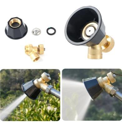 Nozzle Sprayer Adjustable High Pressure Berkualitas Tinggi dari Kuningan tanpa garansi yellow 1